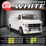 Ramen Toys - White Ramen Economical Van - 1/12 Rev 01 - (7729945542832)