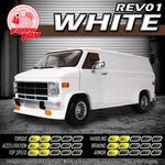 Ramen Toys - White Ramen Economical Van - 1/12 Rev 01 - (7729945542832)