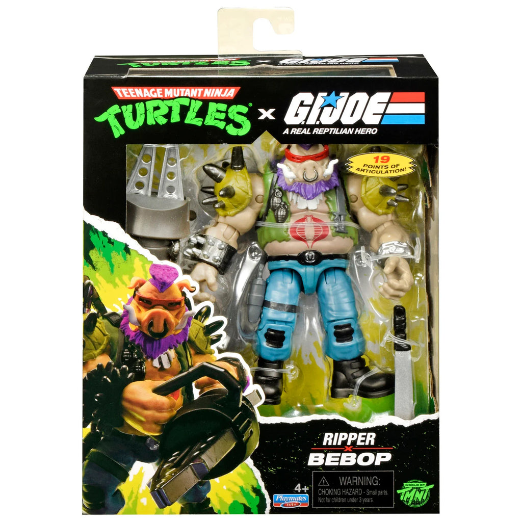 TMNT x GI Joe - Bebop as Ripper - Playmates – eCollectibles TMNT x GI Joe - Bebop as Ripper - Playmates – eCollectibles