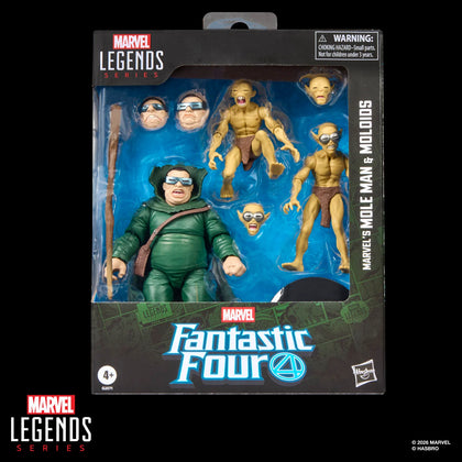 Marvel Legends - Mole-Man & Moloids - 3 Pack - Fantastic Four