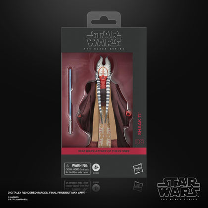 Star Wars The Black Series - Shaak Ti - Attack of the Clones (7744163610800)