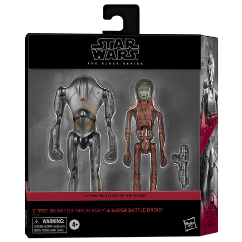 Star Wars The Black Series - C3P0 & Battle Droid - Attack of the Clones Exclusive (7748563075248)