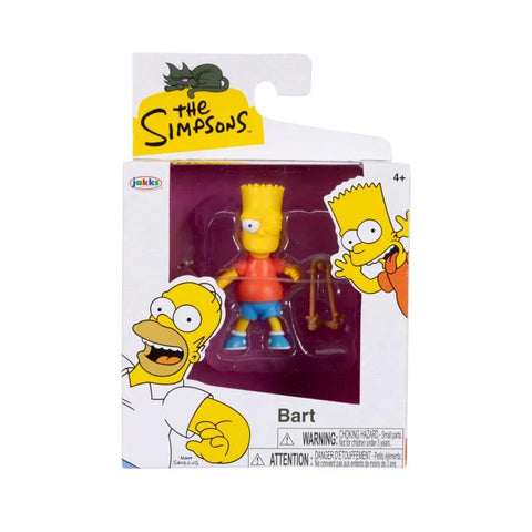 The Simpsons - Bart Simpson with Sling Shot - 2.5” - Jakk’s Pacific (7750602031280)