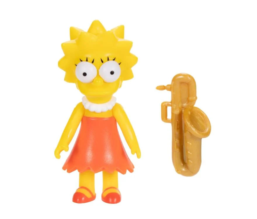 The Simpsons - Lisa Simpson with Saxophone - 2.5” - Jakk’s Pacific ...