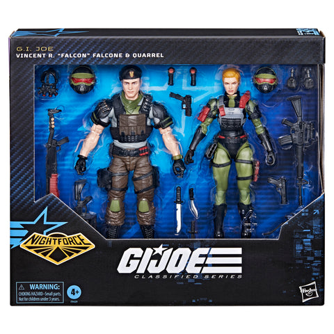 GI Joe Classified - Night Force Falcon and Quarrel - 138 - Exclusive (7762894356656)