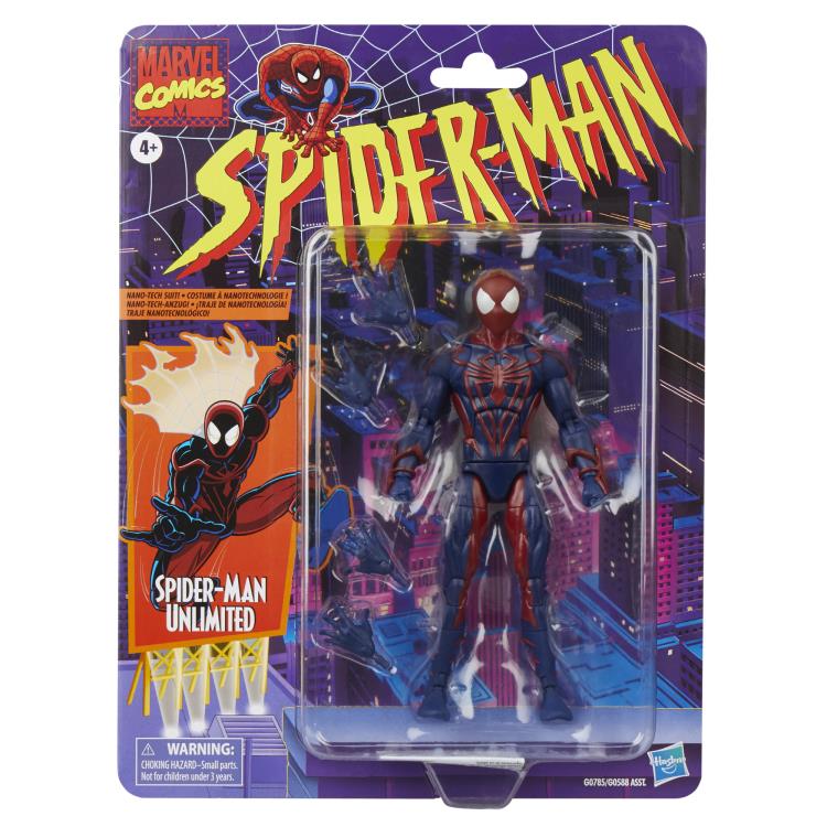 Marvel Legends - Spider-Man Unlimited - Spider-Man Retro Collection –  eCollectibles