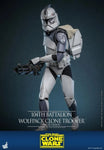 Star Wars: The Clone Wars - 104th Battalion Wolfpack Clone Trooper (Deluxe) - TMS143 - Hot Toys (7768980193456)