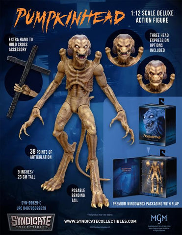 Pumpkinhead - Deluxe 1/12 Action Figure - Syndicate (7768982356144)