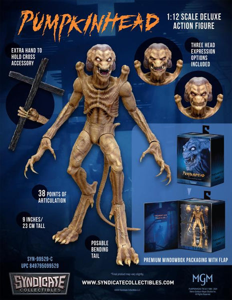 Pumpkinhead - Deluxe 1/12 Action Figure - Syndicate – eCollectibles
