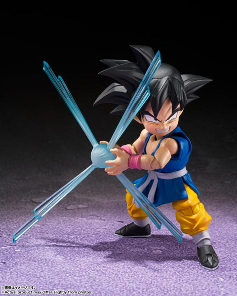 Dragon Ball Z GT Action Figure Kid Goku Metallic Paint