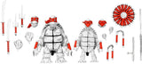 TMNT - The First Sketch Turtles (Black and White) - Mirage - Neca (7773476782256)