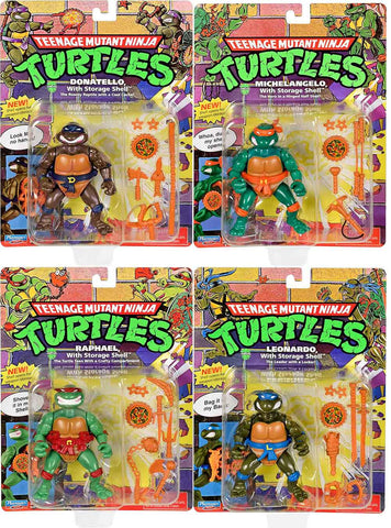 TMNT - Classic Storage Shell Turtle Set - Playmates (7773481074864)