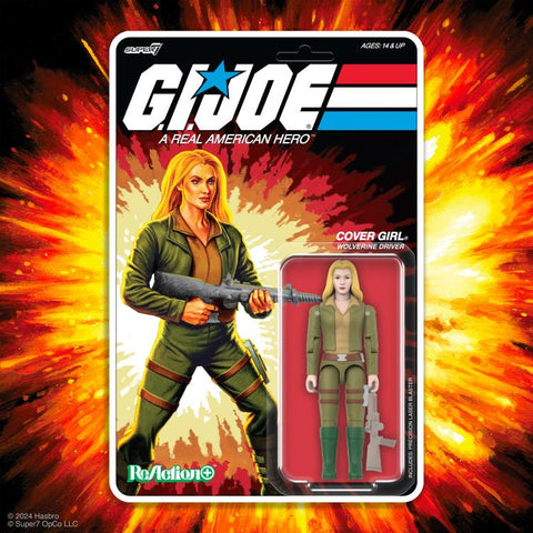 GI Joe O-Ring - Cover Girl (Blonde Hair) - Wave 1 - Super7 (7777013760176)