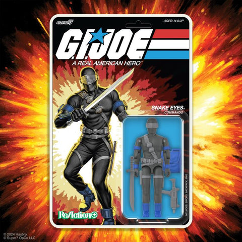 GI Joe O-Ring - Snake Eyes (Comic Version) - Wave 1 - Super7 (7777014251696)