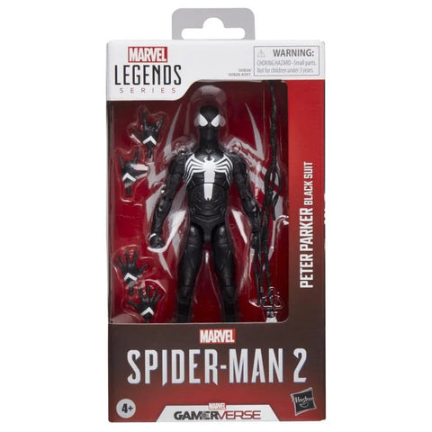 Marvel Legends - Peter Parker (Black Suit) - Gamerverse - Spider-Man 2 (7795645022384)