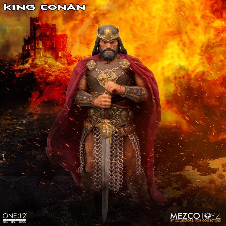 mezco メズコ　one12collective conan コナン One:12 Collective Conan The Conqueror | Mezco Toyz
