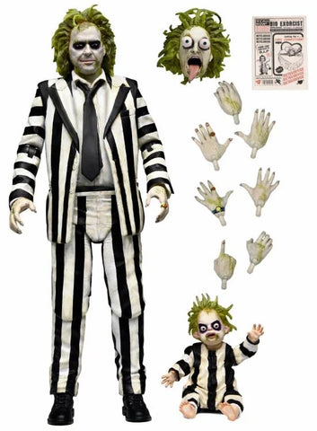 Beetlejuice Beetlejuice - Ultimate Beetlejuice with Baby Beetlejuice - NECA (7800678154416)