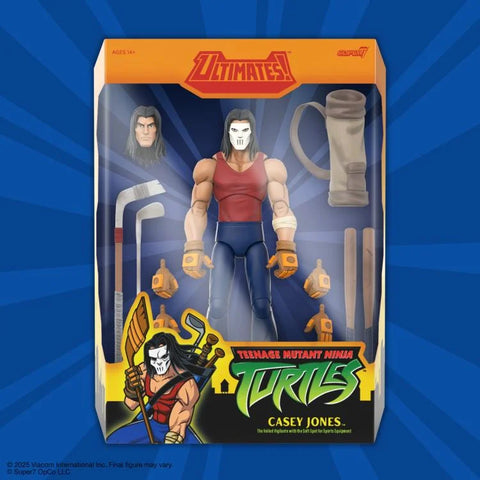 TMNT - Casey Jones Ultimate - 2003 Animated Series - Super7 (7800680022192)