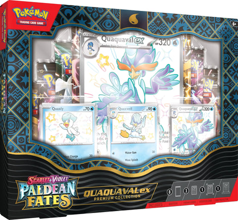 Pokemon TCG - Quaquaval EX - Paldean Fates Premium Collection (7800942198960)