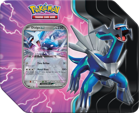 Pokemon TCG - Dialga - Azure Legends Tin (7802085572784)