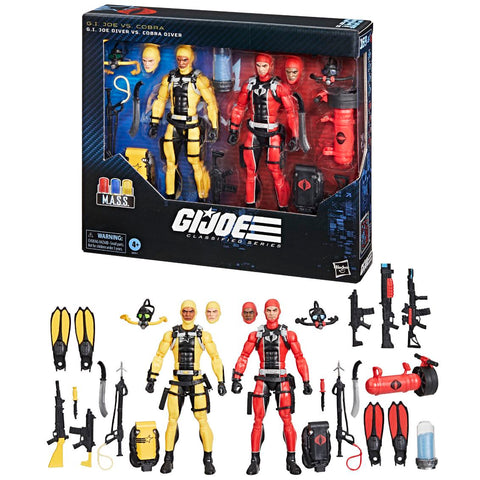 GI Joe Classified Series - GI Joe Diver and Cobra Diver - 169 (7809377173680)