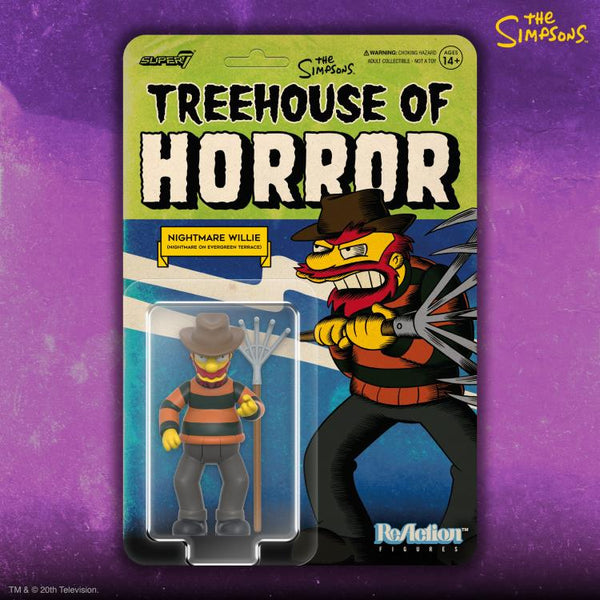 The Simpsons - Nightmare Willie - Treehouse of Horror ReAction (7420048015536)