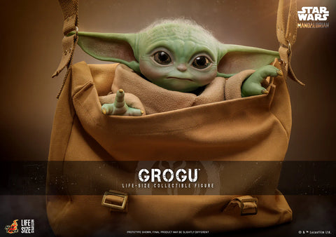 The Mandalorian - Grogu with Satchel (Life Size) - Hot Toys (7841577042096)