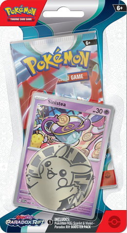 Pokemon TCG - Sinistea Checklane Blister - Paradox Rift (7425259012272)