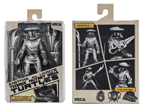 TMNT - Elite Guard (Black and White) - Mirage Comics - NECA (7851404460208)