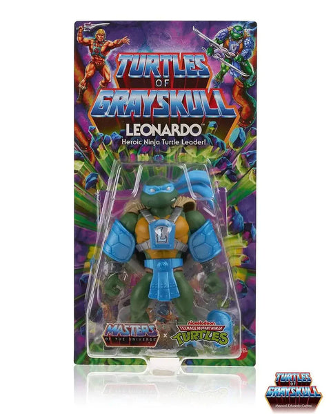 Turtles of Grayskull - Leonardo - TMNT - MOTU - Mattel (7430486884528)