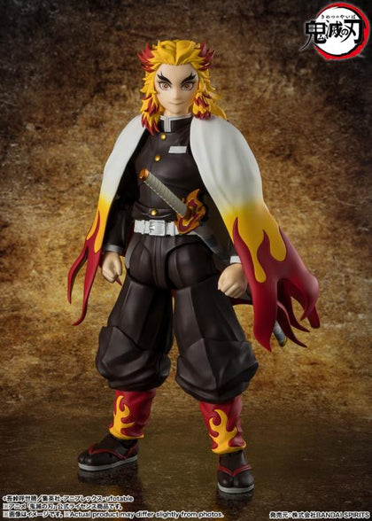 Demon Slayer: Kimetsu no Yaiba - Kyojuro Rengoku - SH Figuarts (7866782089392)