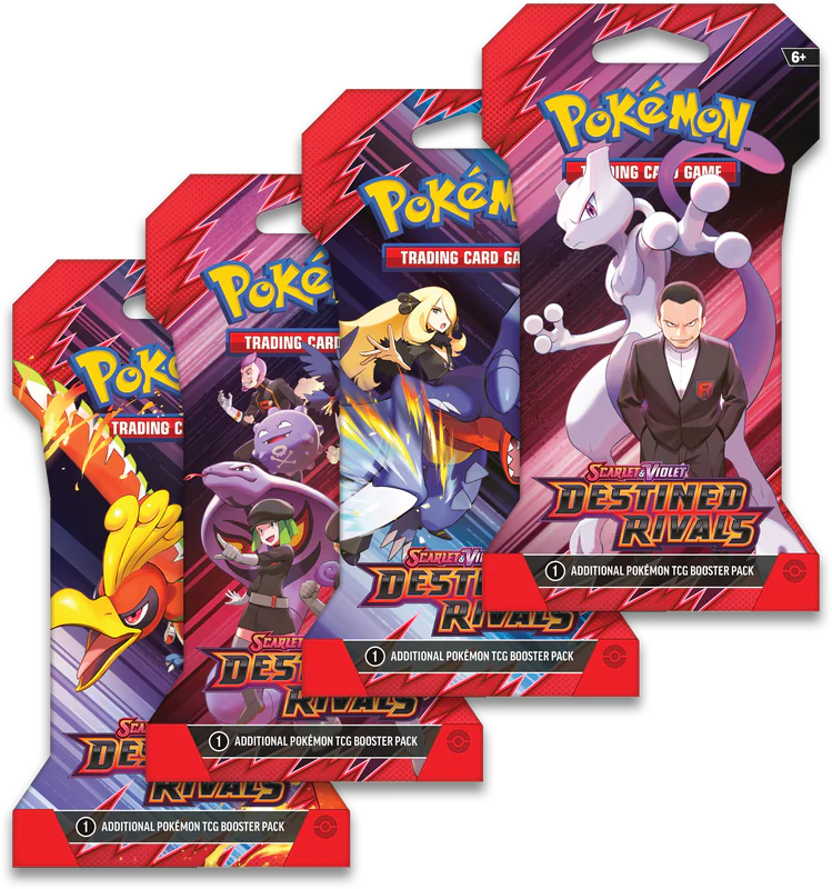 英語版 ポケモン DESTINED RIVALS ブースターパック　8パック Pokemon TCG - Sleeved Booster Pack - Destined Rivals