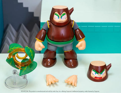 Mega Man - Deluxe Wood Man - Jada Toys (7878752567472)