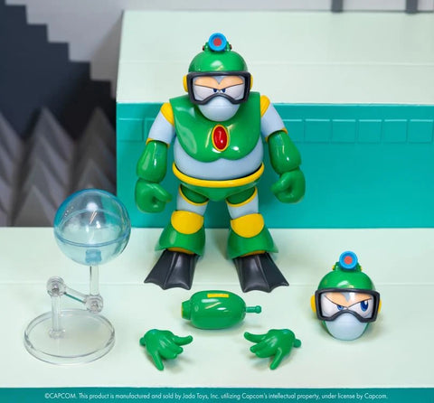 Mega Man - Deluxe Bubble Man - Jada Toys (7878753222832)