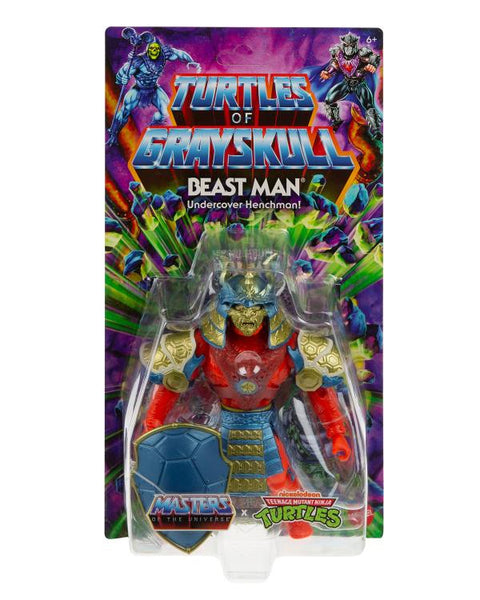 Turtles of Grayskull - Beast Man - TMNT - MOTU - Mattel (7447346512048)
