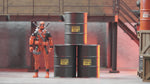 Figgie Smalls - 1/12 Barrels (Green) - 3D Printed and Painted (7887864103088)