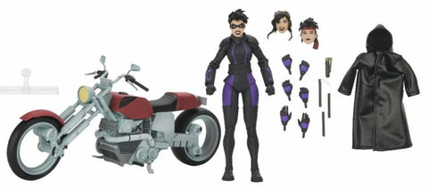 TMNT - Casey Marie with Motorcycle - The Last Ronin - NECA (7897063194800)
