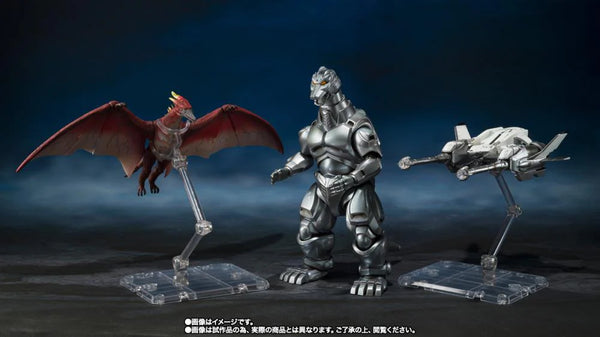 Godzilla - Mechagodzilla, Garuda, and Fire Rodan - Makuhari Decisive Battle - SH MonserArts (7455393284272)