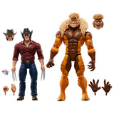 Marvel Legends - Logan (Wolverine) and Sabretooth 50th Anniversary 2 Pack (7456452575408)