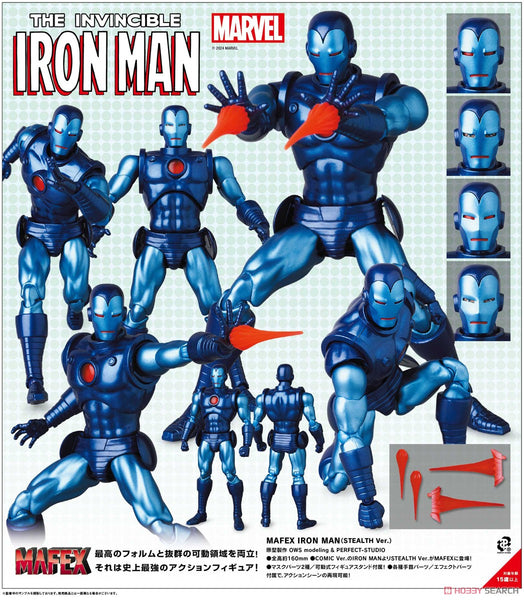 Marvel - Iron Man (Stealth Version) No.231 - Mafex – eCollectibles