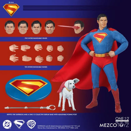 One12 Collective - Superman and Krypto - Mezco Toys (7912461172912)