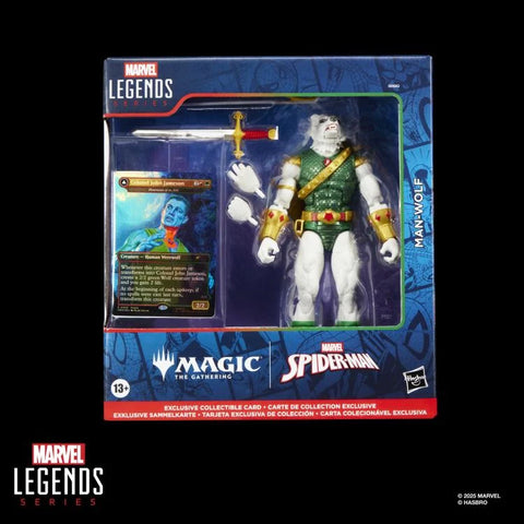Marvel Legends - Man-Wolf with Magic The Gathering Card (7912631304368)