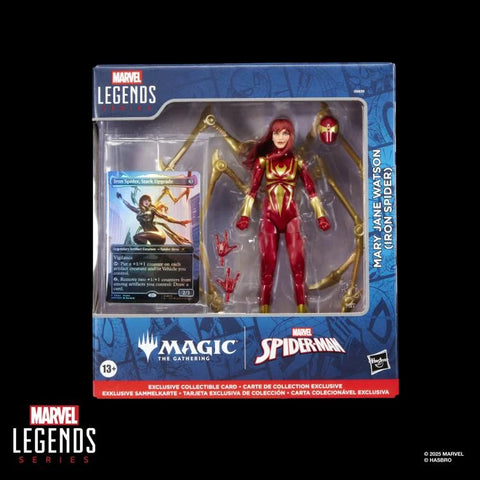 Marvel Legends - Mary-Jane Watson (Iron Spider) with Magic The Gathering Card (7912631795888)