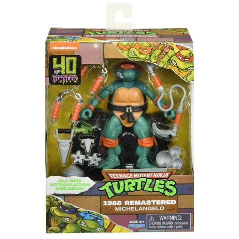 TMNT - Michelangelo - 1988 Remastered - Playmates (7916465455280)
