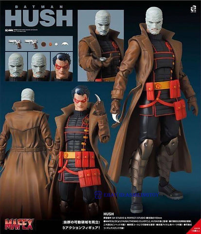 Hush: Batman - Hush (Thomas Elliot) - Reissue - #134 - Mafex (7921273503920)