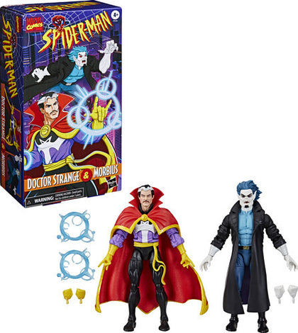 Marvel Legends - Doctor Strange and Morbius - VHS Packaging - Exclusive (7921472176304)