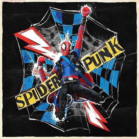 SV Action - Spider-Punk - Spider-Man: Across the Spider-Verse - Sentinel (7936273645744)