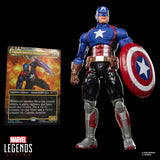 Marvel Legends - Captain America with Magic The Gathering Card - Avengers: Twilight