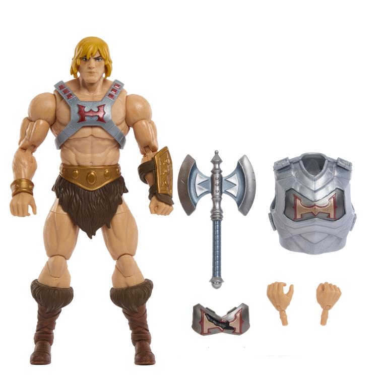 Masters of the Universe Revolution Masterverse Battle Armor He Man Action Figure