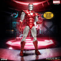 One:12 Collective - Iron Man (Silver Centurion) - Mezco (7332483563696)